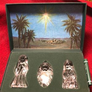 Marquis by Waterford crystal  The Nativity Collection. The Holy Family.